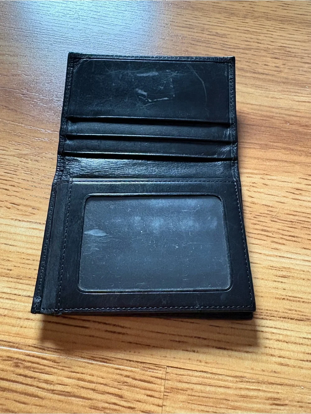 Coach Classic Black Leather Men’s Bifold Wallet